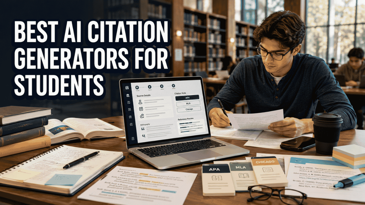 Best AI Citation Generators for Students