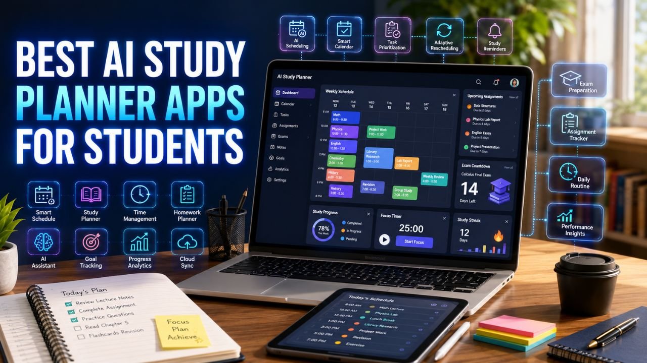 Best AI Study Planner Apps for Students